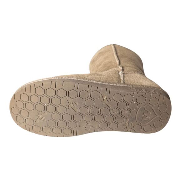 WILLOWBEE Women's 8 Inch Suede Shearling Boot Size 8 - Picture 7 of 7